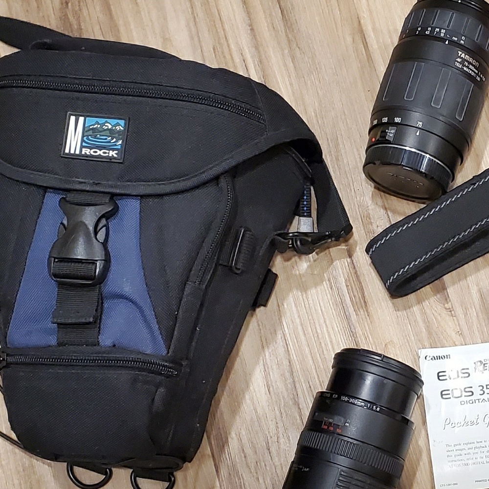 Cannon EOS Rebel XT Camera Bundle - Picture 2 of 6